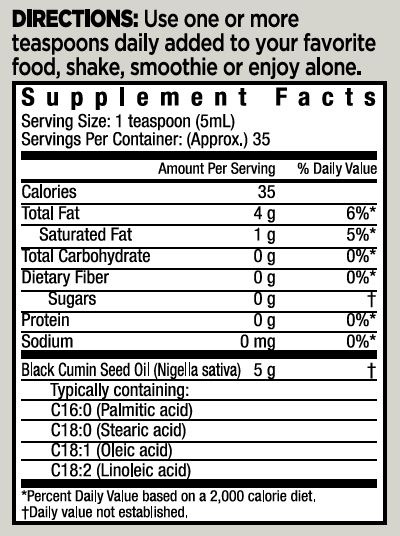 Country Farms Black Seed Oil Dietary Supplement Black Cumin Seed Oil Full Spectrum Cold Pressed 6 Fl Oz 35 Servings Walmart Com Walmart Com