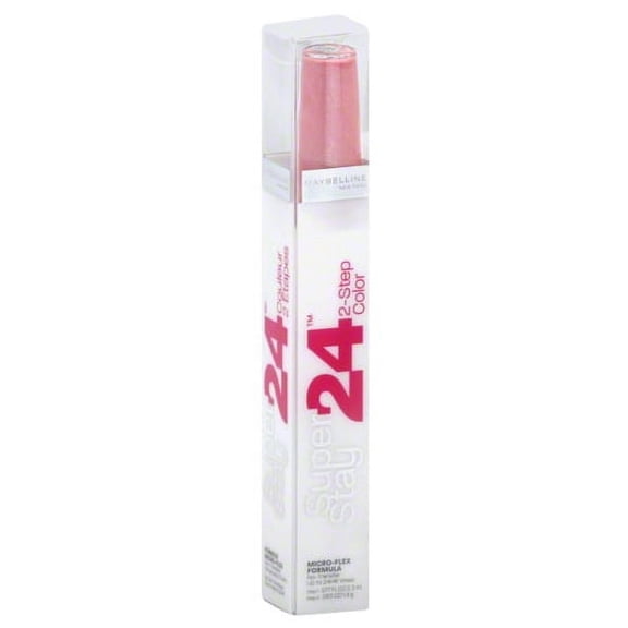 Maybelline New York Superstay 2 Step Lipcolor, So Pearly Pink, 0.14 Oz