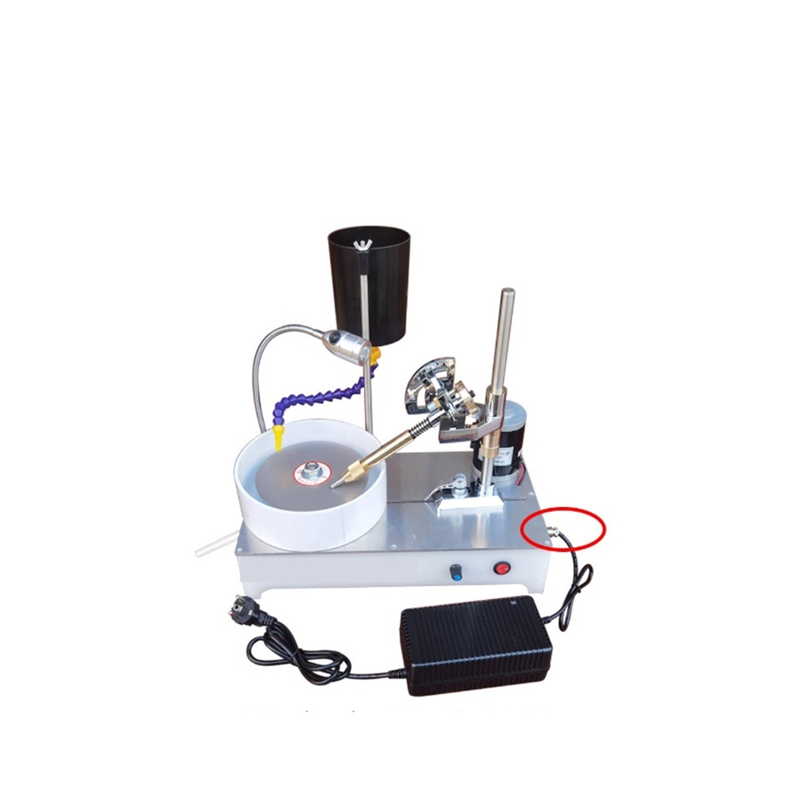 Precision Jewelry Stone Polishing Machine Molding Machine DC Continuous Speed Angle Grinder