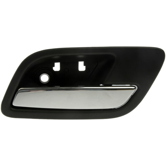 Dorman 81184 Interior Door Handle for Specific Cadillac Models, Chrome Lever; Black Housing