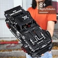 thumbnail image 3 of Mustang Car Building Kits, MOC Building Blocks Set to Build, Gift Toy for Adult Collections Enthusiasts(2943 Pieces, Static Versionl), 3 of 7