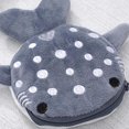 thumbnail image 4 of Pack of 2 Cute Whale Plush Coin Purse Cartoon Coin Pouch Zippered Mouth Headphones Wallet Small Items Bag Change Purse, 4 of 4