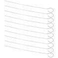thumbnail image 5 of 30 Pcs Grill Skewers Stainless Steel Holder Shish Kabob Rack Silver, 5 of 7