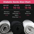 thumbnail image 2 of Debra Weitzner Diabetic Ankle Socks Mens Womens Non-binding Socks Loose Fit 12 Pairs White, 2 of 6