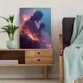 thumbnail image 5 of Qisvanset Jesus Praying in Fire Canvas Wall Art 15.75x11.81 Inches, 5 of 8