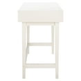 thumbnail image 4 of SAFAVIEH Hawthorn Solid Retro 3 Drawer Writing Desk, Antique Pearl, 4 of 15