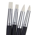 thumbnail image 2 of Bolígrafos flexibles para esculpir arcilla, moldeadores de goma, herramientas para limpiar, 9 Uds., negro Baoblaze modeladores de arcilla, 2 of 8