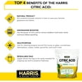 Harris Citric Acid Dishwasher Booster and Multipurpose Cleaner, 14oz