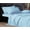 Aqua Blue, variant on Elegant Comfort 1500 Series Wrinkle & Fade Resistant Ultra Soft 3-Piece Bed Sheet Set with Deep Pockets, Twin/Twin XL Orange / Rust