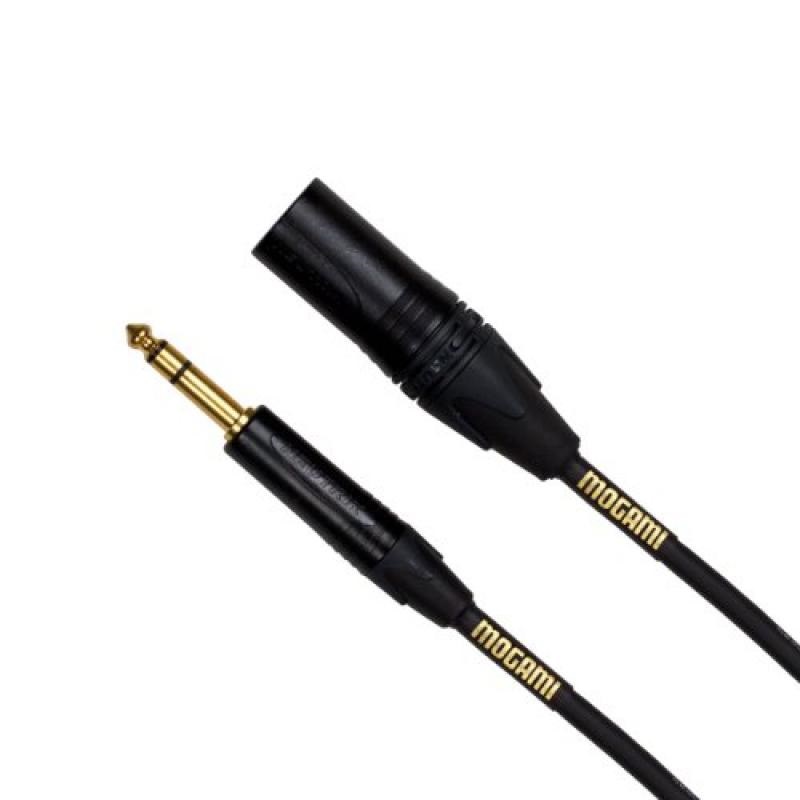Mogami GOLD TRS-XLRM-06 Balanced Audio Adapter Cable, 1/4 Mogami GOLD TRS-XLRM-06 Balanced Audio Adapter Cable, 1/4