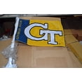 thumbnail image 2 of Gilets Jaunes GEORGIA TECH Drapeau de Voiture avec Support Mural Ensemble de 2, 2 of 3