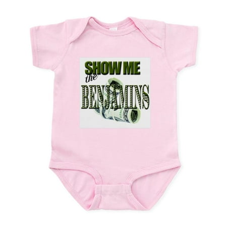 

CafePress - Show Me The Benjamins Infant Creeper - Baby Light Bodysuit Size Newborn - 24 Months