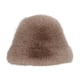 thumbnail image 4 of Gorro de pescador para mujer, versátil, para clima frío, gorro de esquí, elegante gorro de nieve para mujer Caqui, 4 of 9