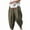 Army Green, variant on BXINGOHAI Men's Casual Ankle Length Pants Cotton Linen Breathable Harem Pants Elastic Waistband Pants 2024 Outdoor Daily Workout Pants With Drawstring Today Sales Black,XXXL