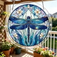 thumbnail image 5 of 83 Pieces Acrylic Puzzle Suncatcher, Dragonfly Sparkling Simulation Glass Design Hanging Puzzle Decoration for Wall Window, Creative DIY Craft Gift for Women, Men, Friends, 5 of 5