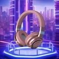 thumbnail image 4 of Meitianfacai Headphones Noise Cancelling ,HiFi Stereo Sound,Long Playtime,Folabale, Built-in Microphone,Apple & Android Compatibility On-Ear Headphones for Gaming Work Travel, 4 of 9