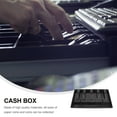 thumbnail image 4 of OUNONA Secure Cash Storage Cashier Drawer Insert Tray Black 1Pcs, 4 of 8