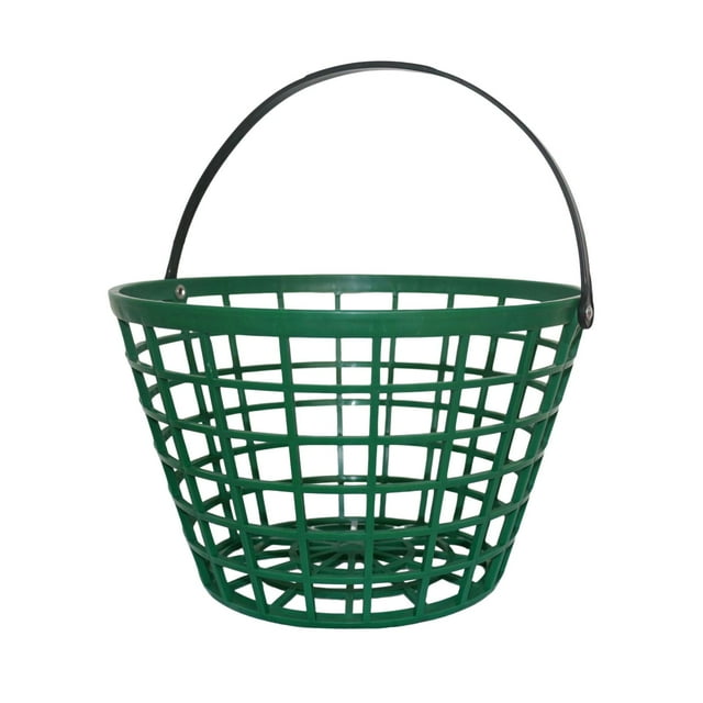 Cesta para pelotas de golf, suministros para palos de golf, cubo para rango de golf para deportes al aire libre Capacidad para 150 bolas. Zulema Cesta para llevar pelotas de golf