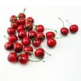thumbnail image 4 of Artificial Cherry Fruit Fake Cherries Red Simulation Red Black Cherries Artificial Cherry Decorations Fake Fruit Model Home House Kitchen Party Decoration 100 PCS, 4 of 6
