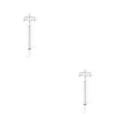 thumbnail image 1 of QualitChoice Model Railway Light Warm White Modes Crafts Mini LED Lamppost Scale 1: 87 Yard Micro Lightweight Track Lamp Kids Table Gray（Warm Light） 2Set, 1 of 6
