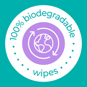 Nice N CLEAN SecureFLUSH Alcohol Free Flushable Wipes, Gentle for Sensitive Skin, 3 Flip-Top Packs (126 Total Wipes)