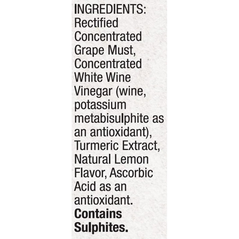 Terra Verde Sweetened White Wine Vinegar w/Turmeric & Lemon 8.45
