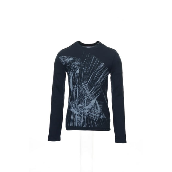 Alfani Blue Graphic T-Shirt Tee Shirt , Size Small