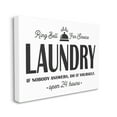 thumbnail image 3 of Stupell Industries Ring Bell Laundry Signage Vintage Text Style Graphic Art Gallery Wrapped Canvas Print Wall Art, Design by Lettered and Lined, 3 of 7