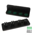 thumbnail image 1 of DYNWAVECA Billiard Pool Cue Rack Wooden Stand Storage Cue Rest for Hotel Game Room Bar black, 1 of 10
