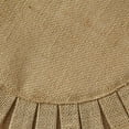 thumbnail image 2 of Design Imports DII Natural Jute Round Ruffle Trim Placemat Set/6, 2 of 4