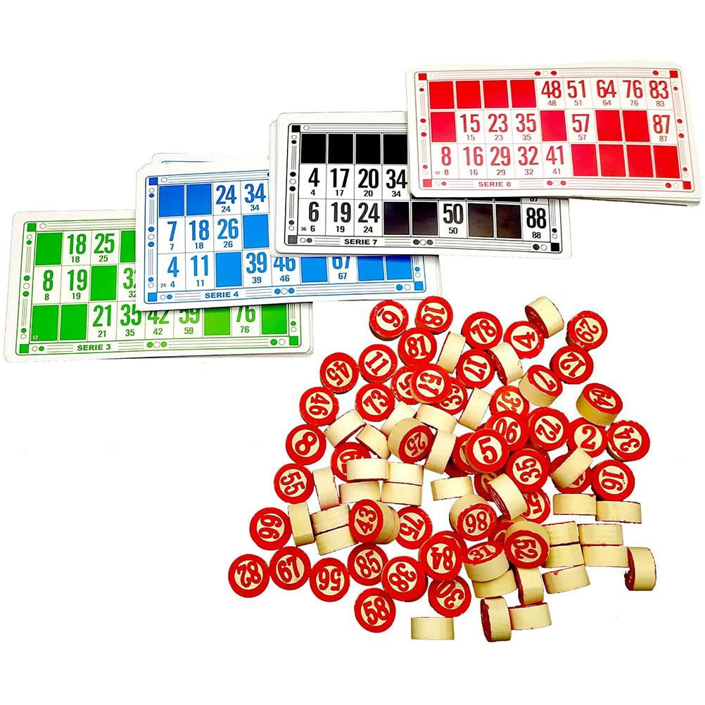 Geloofsbelijdenis Langwerpig Gezicht omhoog Digital Wooden Chess and 48 Cards Bingo Board Game Set Perfect Interactive  Bingo Games for Family - Walmart.com