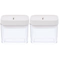 thumbnail image 1 of 2pcs Sealing Storage Jar Kitchen Spice Jar Airtight Storage Jar Nut Fruit Storage Jar Sealed Container, 1 of 4