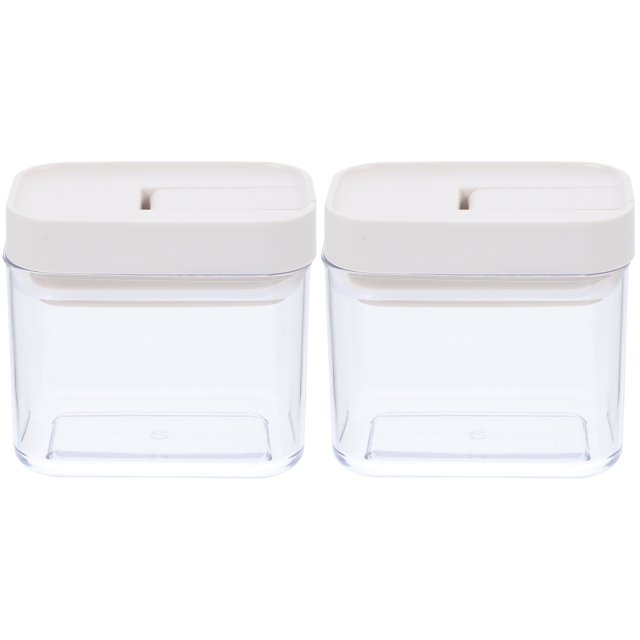 2pcs Sealing Storage Jar Kitchen Spice Jar Airtight Storage Jar Nut Fruit Storage Jar Sealed Container