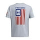 thumbnail image 3 of Camiseta Under Armour New Freedom Flag mezcla de algodón talla chica, 3 of 3