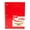 Red, variant on School Supply Boxes | (Black) Wide-Ruled 1 Subject Notebooks | 3 Pack | 10.5 IN x 8 IN (70 Sheets) Notebooks for School, Work & Office