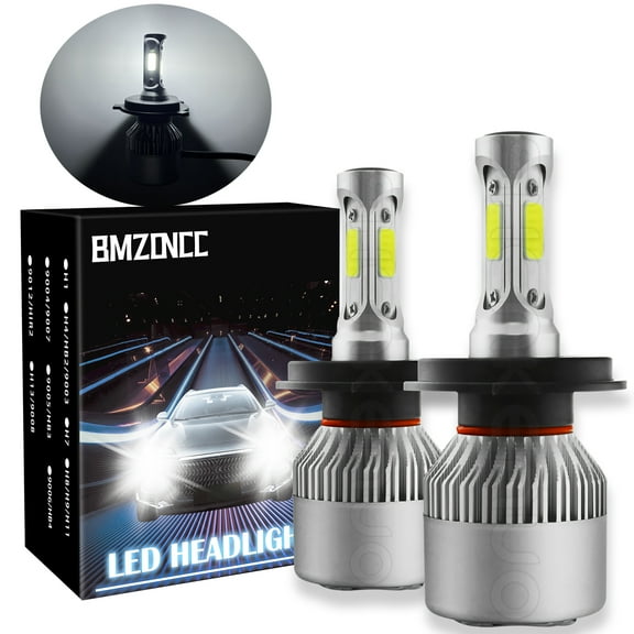 BMZONCC For Toyota Tundra 2000-2006 H4 LED Headlight Bulbs,Pack of 2