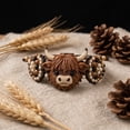 thumbnail image 5 of DIY Beaded Bracelet Making Kit, 3D Animal Pattern Complete Beading Supply Set For Beginners Handmade Jewelry Craft & Holiday Gift.(Highland Cow), 5 of 7
