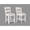 White, variant on Solid Construction / Counter-Height Seating / Long-Lasting Performance