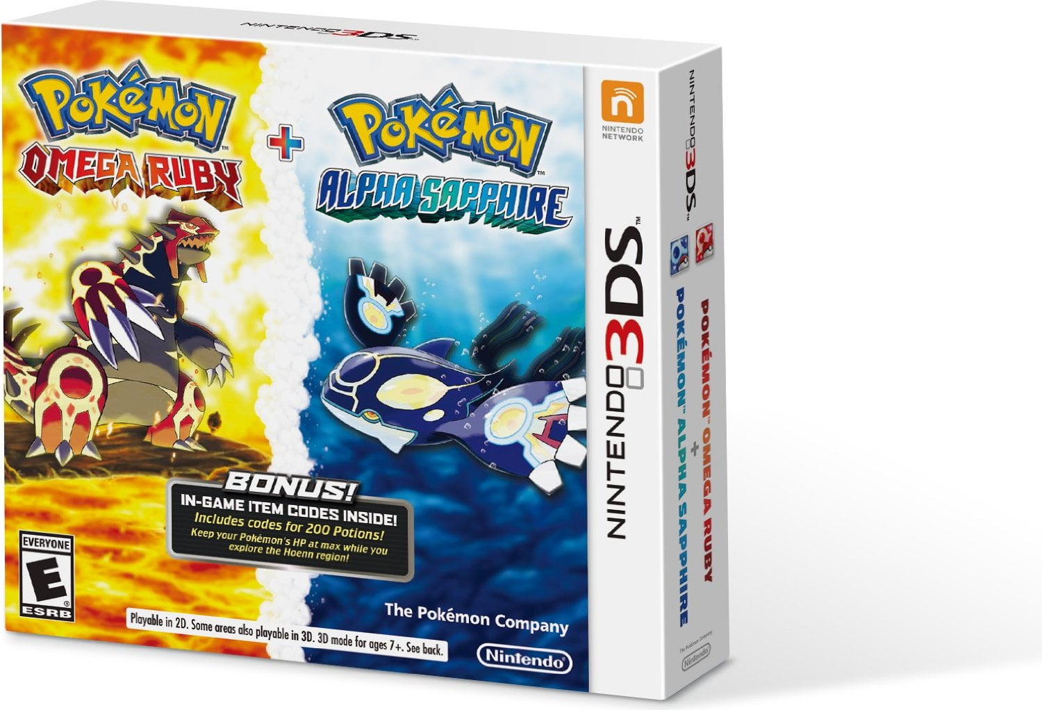 Pokemon Omega Ruby And Pokemon Alpha Sapphire Dual Pack Nintendo 3ds Walmart Com Walmart Com