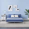 thumbnail image 4 of Metal Platform Bed Frame with Metal Slat Support Mattress Foundation, No Box Spring Needed, 4 of 8