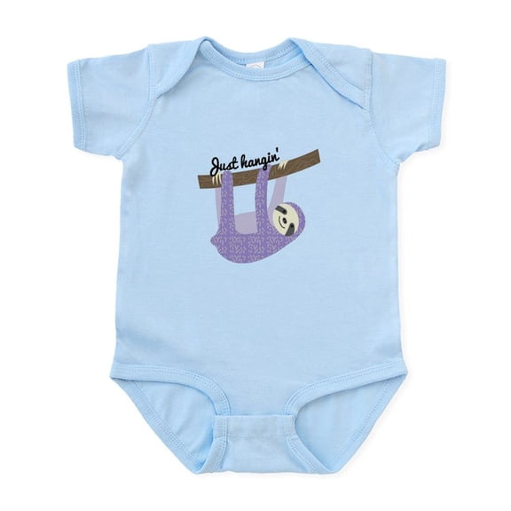 CafePress - Just Hangin Body Suit - Baby Light Bodysuit, Size Newborn - 24 Months