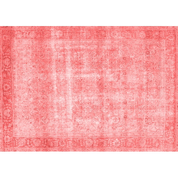 Ahgly Company Indoor Rectangle Persian Red Traditional Area Rugs, 4' x 6'
