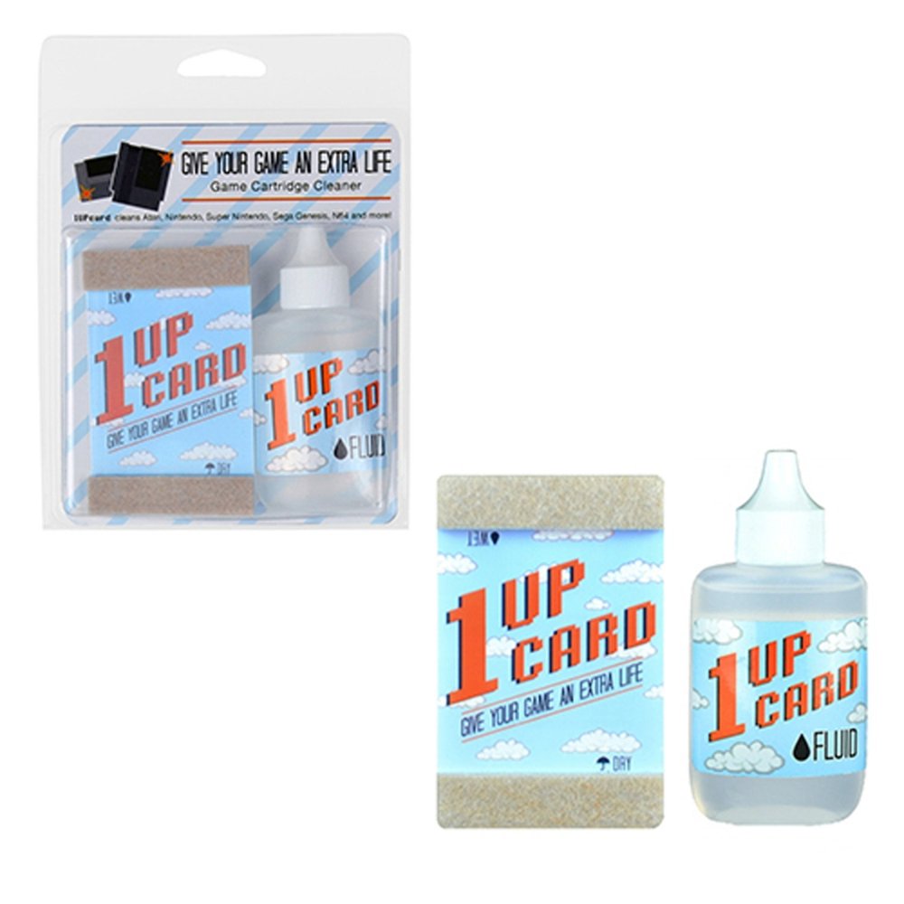 1 Up Retro Video Game Cartridge Cleaning Kit Universal Bundle Walmart