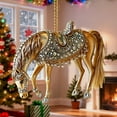 thumbnail image 6 of Christmas Horse Ornaments,Rocking Horse Ornaments for Christmas Tree,Horse Ornaments Christmas Decoration,Acrylic Hanging Christmas Animals Gifts for Family Colleagues Christmas Tree Decoration, 6 of 9