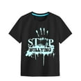 thumbnail image 1 of TZEWGL T-Shirts pour Tout-Petits Manches Courtes Col Rond Imprimé Lettre Blouse pour Tout-Petits Taille 5-6T, 1 of 5