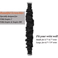 thumbnail image 4 of Scrunchies Compatible con Fitbit Inspire 2 Bands/Inspire HR Band/Inspire, Muñequeras de Tela Elástica Suave para Mujer Reemplazo de Pulseras de Tela Impresas para Fitbit Inspire Xemadio WMZL-989-11, 4 of 6