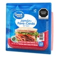 thumbnail image 5 of Jamon virginia Great Value mixto pavo y cerdo 12 rebanadas 250 g, 5 of 5