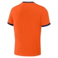 thumbnail image 3 of Men's Darius Rucker Collection by Fanatics Navy/Orange Houston Astros Two-Way Ringer Reversible T-Shirt, 3 of 5