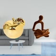 thumbnail image 2 of Estatua decorativa,Escultura de frutas para decoración del hogar para escritorio interior.,Figura de pensador abstracto,Estatua de pensador abstracto,decoración para el hogar,Figura humana, 2 of 8