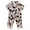 Beige, variant on LUOGENLI Girls Pajamas Size 14-21 Soft Toddler Kids Boys Girls Satin Short Sleeve Cartoon Button down Shirt Tops + Long Pants Silk Pajamas Sleepwear Outfits Loungewear Set White 1-2 Years